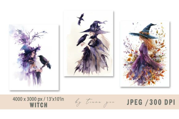 Bringing Magic to Life: The Ultimate Guide to Cute Watercolor Witch Illustrations