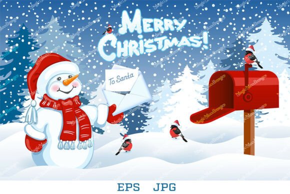 Christmas Snowman with Santa Letter: A Strategic Asset for Holiday Branding