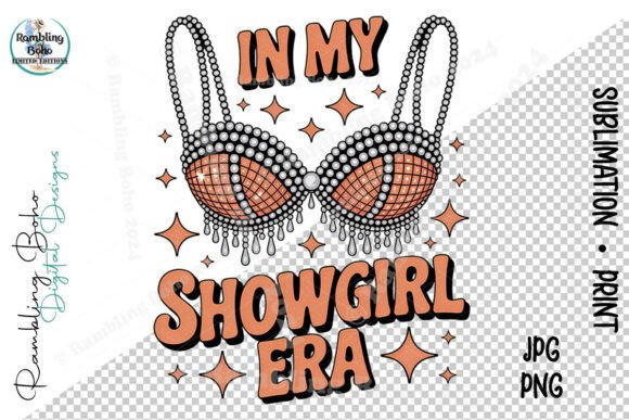 In My Showgirl Era Sparkly Stage Vegas: A Strategic Design Asset for Branding and Production