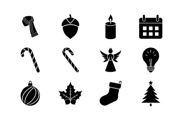 Mastering Holiday Design: The Ultimate Guide to the Christmas Silhouette Icon Bundle