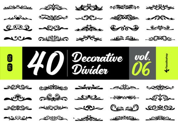 Ornamental Decorative Divider Set