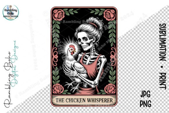 The Chicken Whisperer Funny Tarot Card: A Strategic Asset for Creative Branding