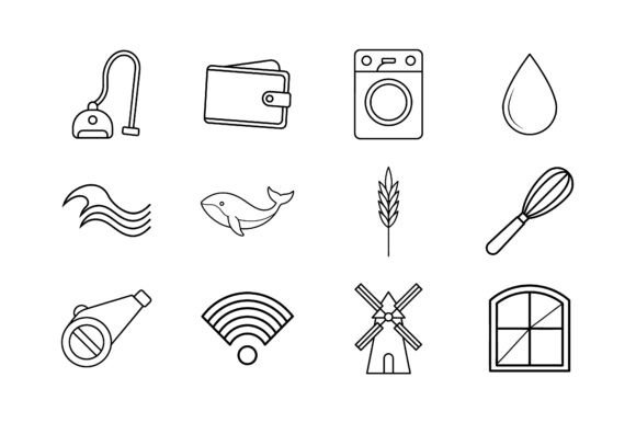 Universal Line Art Vector Icon Mega Bundle: A Practical Resource for Design Workflows