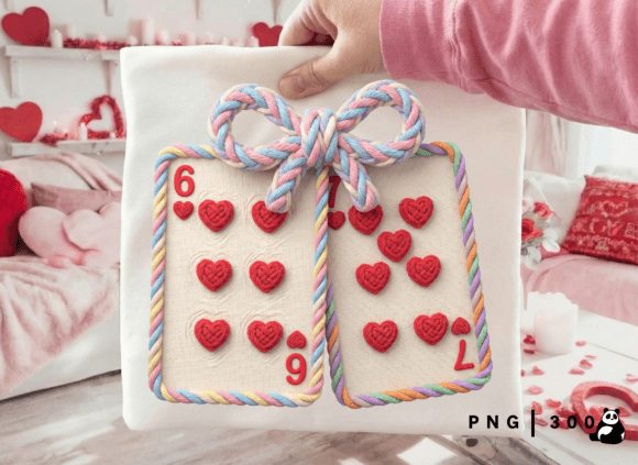 Valentine 6 7 Faux Yarn Card Hearts Png: A Comprehensive Guide to Textured Digital Assets