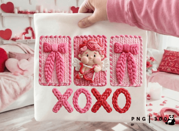 Valentine Pink Faux Yarn Xoxo Cupid Png: The Ultimate Digital Craft Resource