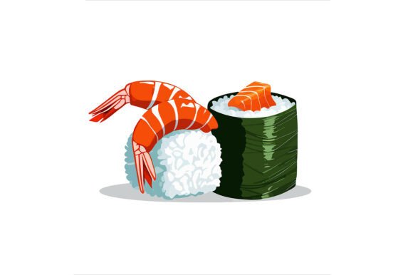 Vector Art of Sushi Roll: A Practical Design Asset Review